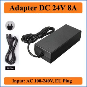 24V 8A AC DC Adapter EU Plug Overvalue AC