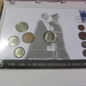 50 ÅR SIDEN SIGNINGEN AV KONG OLAV V, SJELDENT