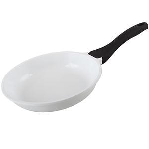 Hvit stor stekepanne 28cm