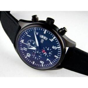 Parnis 42mm Black Japan Miyota