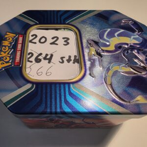 266 Pokémon kun 2023 kort med tin box