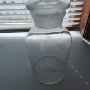 Oppbevaringskrukke med lokk 19cm