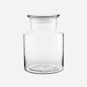 Oppbevaringskrukke med lokk