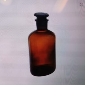 Oppbevaringskrukke med lokk Mørkbrun