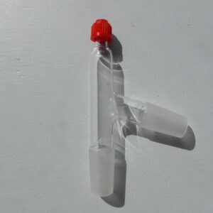 24/40 3-way Distillation Adapter With thread,Plastic Screw Thermometer Tube