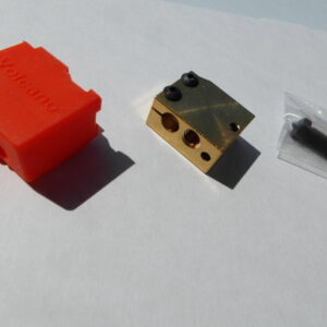 Volcano heater messing blokk 0,4mm dyse silikonsokk