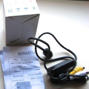 Mini spion kamera for skjult innbygging