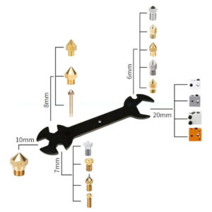 3D Nozzle Wrench 5 IN 1 Wrench