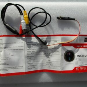 Mini spion kamera for skjult innbygging Kablet type