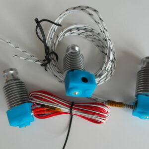 V6 hotend kit for 3d printer Rød12v 40w
