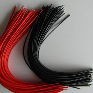 Black 22AWG Tin-Plated Breadboard PCB Solder Cable