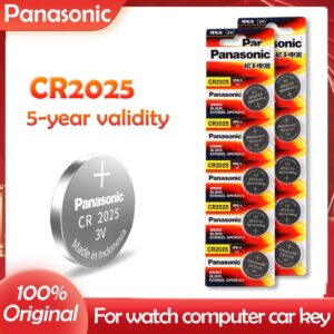 Original PANASONIC button battery CR2025 3v