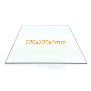 Borosilicate Glass Plate Bed 220x220x4mm