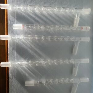 400mm 24/40 Glass Vigreux med sidearm