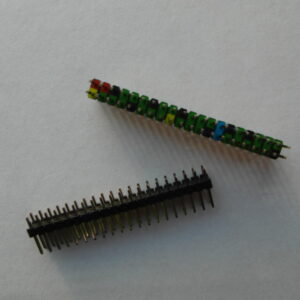 Pi Zero color coded pin header