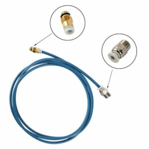 1m PTFE tube + pneumatic connectors