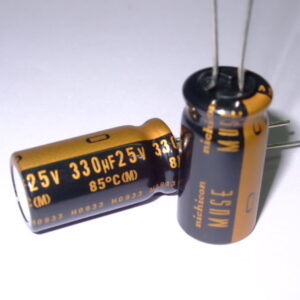 Nichicon 330uF 25V 330mfd MUSE KZ Audio