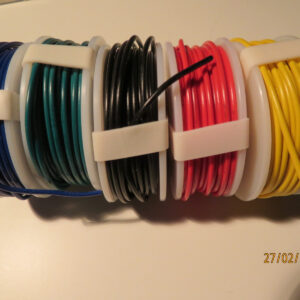 50 meter med 22 AWG kabler