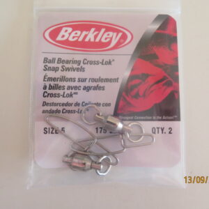 Berkley Kulelager svivel med hempe str 5