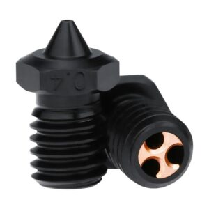 V6 0,4mm High Flow CHT Hardened Steel Nozzle High Speed Printing