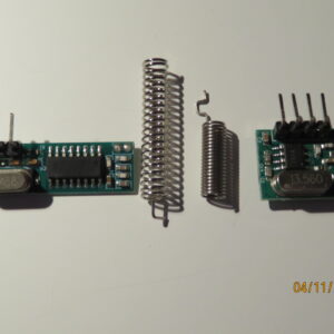 RF Sender og mottaker 433Mhz