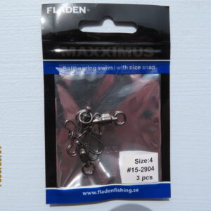 Maxximus ballbearing snap swivel #4