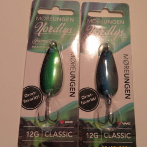 Remen møreungen nordlys sluk 2stk 12g