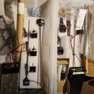 Misumi Chrome stål rods og bearings +motorsett