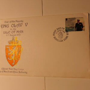 King Olav V Isle of Man 1979