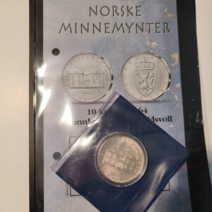 Sølvmynt 1964 Norge Eidsvoll
