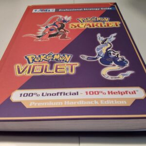 Pokémon Scarlet and Violet Strategy Guide Book Full Color - Premium Hardback