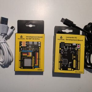Keyestudio Leonardo R3 + Keyestudio ESP32 S3 Pro